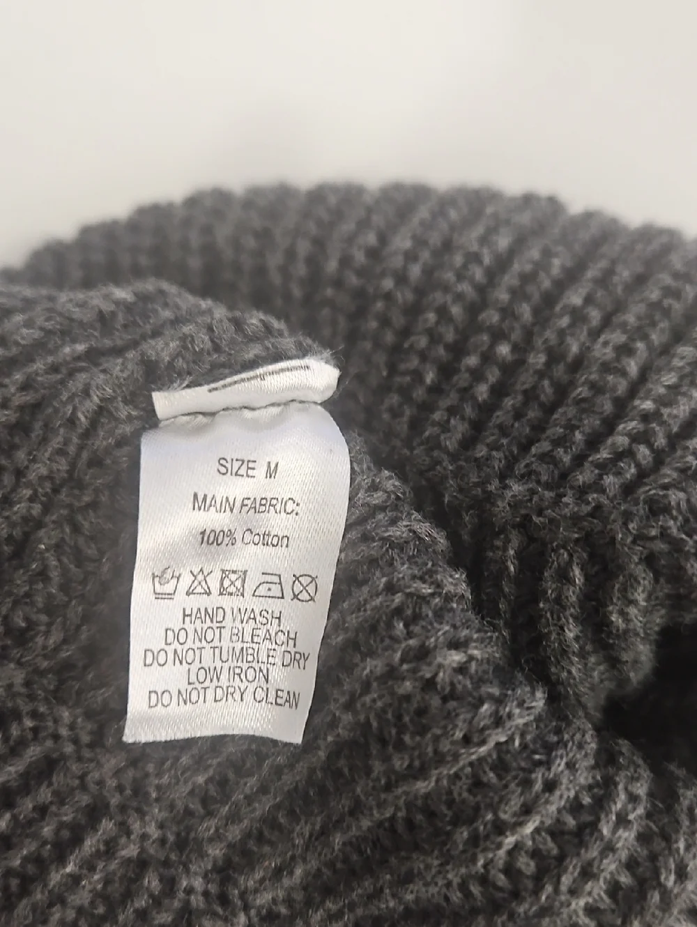 Baby Ribbed Knit Beanie - Black, Navy, Gray, Olive, Tan Size 6 To 12 Months